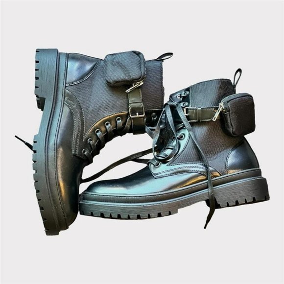 Steve Madden Other - Steve Madden Boots, 8.5 US, Black.